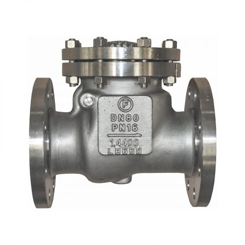 Swing check valves Fig. 463 PN 16, 1.4408